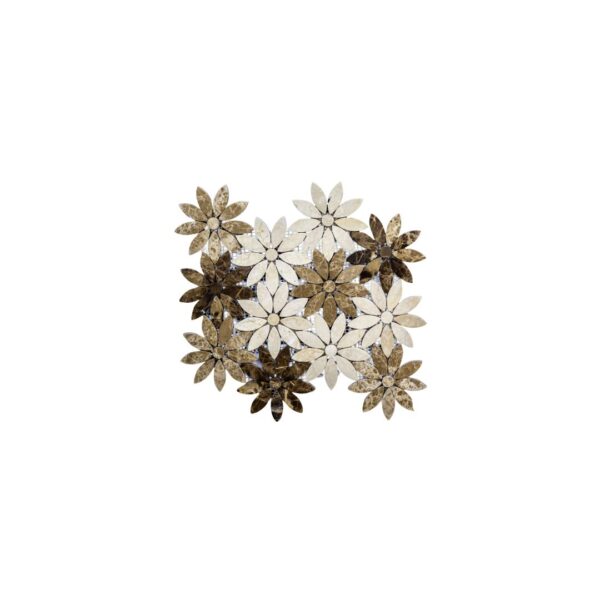 Chinese Polished Mosaic | 30 x 30 cm | Beige