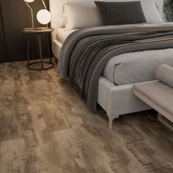 Chinese Flat Parquet | 121.5 x 19.6 x 0.8 cm | Grey - Image 6