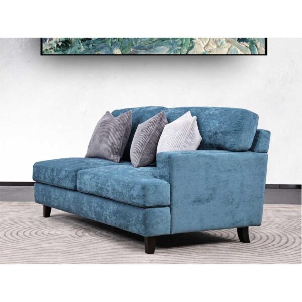 Corner Sofa Set | 4 Pieces | Blue - Image 11