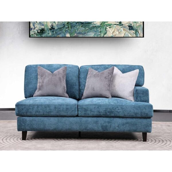 Corner Sofa Set | 4 Pieces | Blue - Image 12