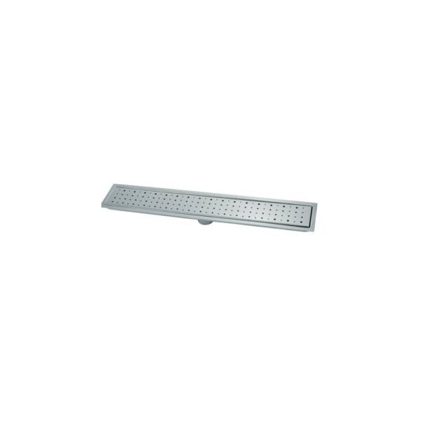 Acacia Rectangular Floor Drain | 60 x 10 cm | Chrome