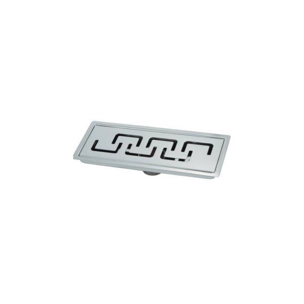 Acacia Rectangular Floor Drain | 30 x 10 cm | Chrome