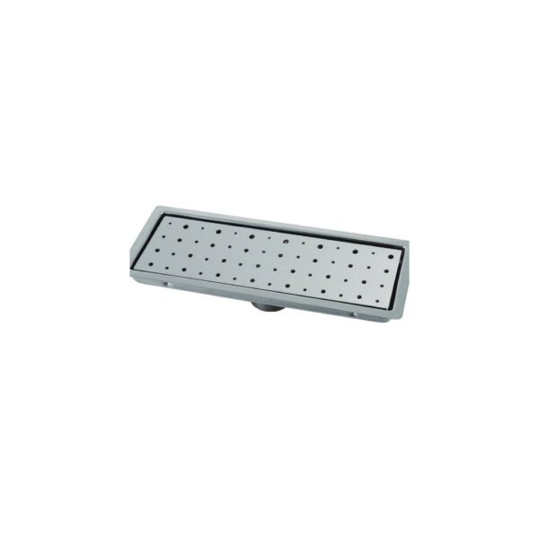 Acacia Rectangular Floor Drain | 30 x 10 cm | Chrome