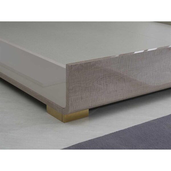 Bedroom Set with 1 Bed without Clothet | Gesy Collection | 7 Pieces | Beige - Image 4