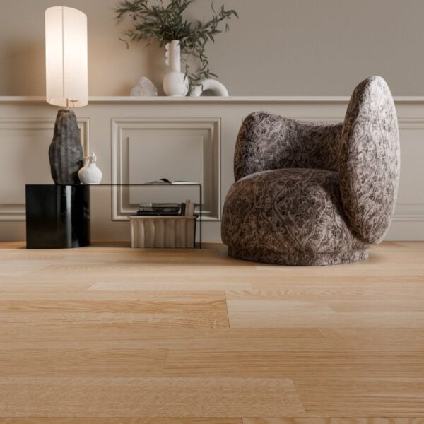German Semi Solid Parquet | 239 x 20 x 0.13 cm | Beige - Image 4