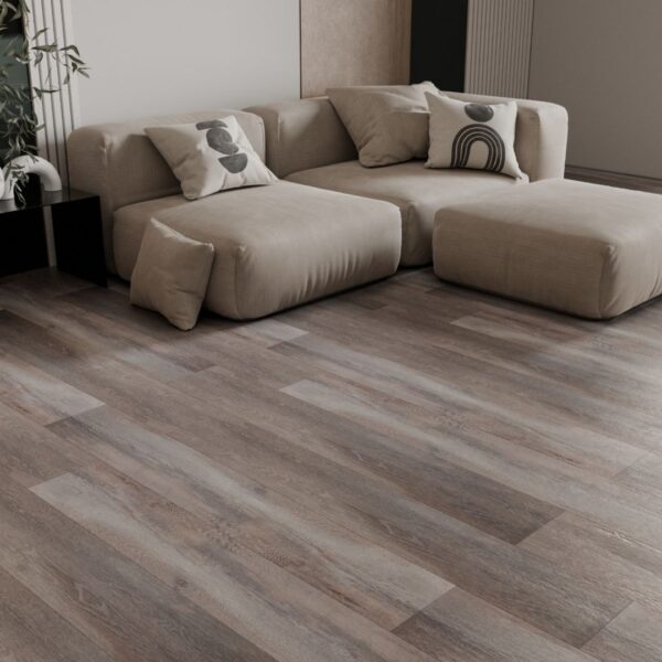 Chinese Flat Parquet | 121.8 x 19.8 x 0.8 cm | Grey - Image 5