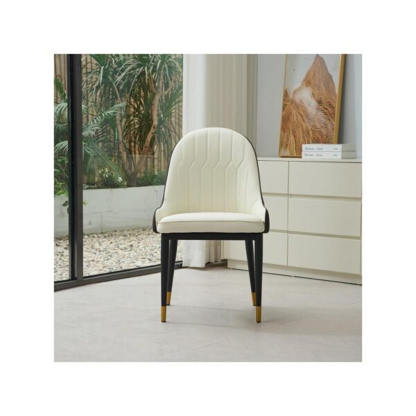 Dining Table | 6 Chairs | Cream - Image 4