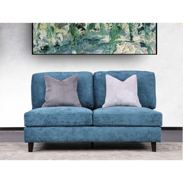 Corner Sofa Set | 4 Pieces | Blue - Image 3