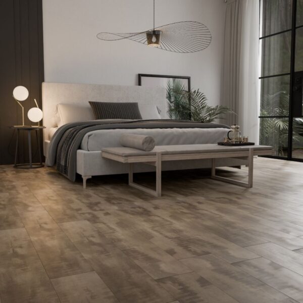 Chinese Flat Parquet | 121.5 x 19.6 x 0.8 cm | Grey - Image 3