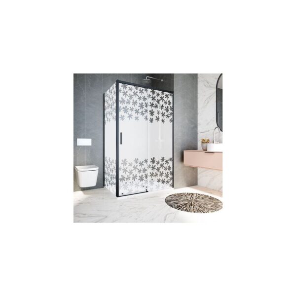 Shower Cabinet | 120 x 90 | Black