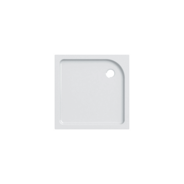 Geberit Square Acrylic Foot Bath | Tala Collection | 80 x 80 cm | White