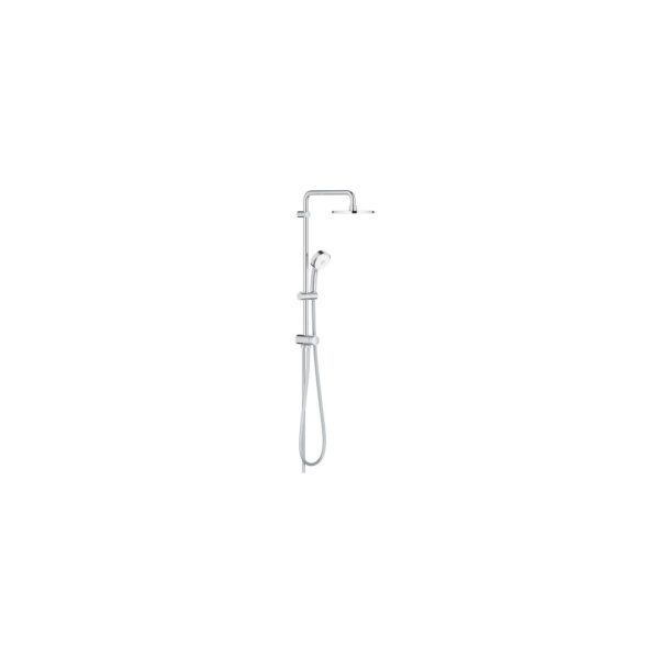 Grohe Wall Mount Shower System With Diverter | Tempesta Cosmopolitan System 200 | Chrome