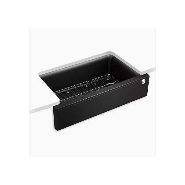 Kohler Rectangular Kitchen Sink | Carin Collection | 86.4 x 53.8 cm | Black