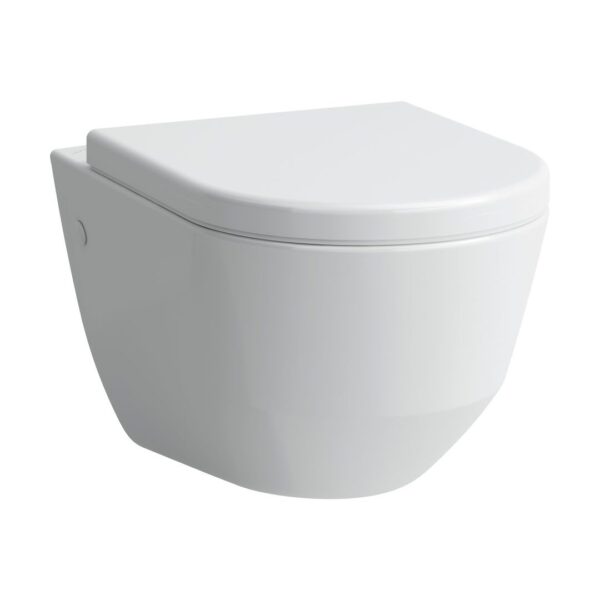 Laufen Wall-Hung Toilet with Seat Cover | Pro Collection | White