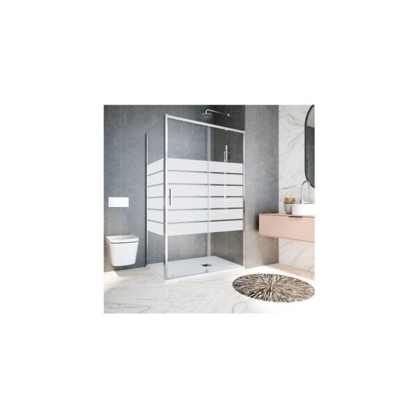 Shower Cabinet | 120 x 90 | Chrome