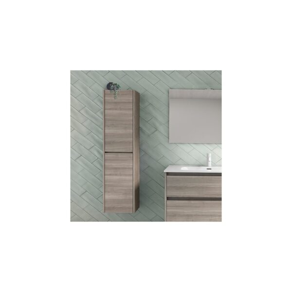 Wall Hung Side Cabinet | Grey